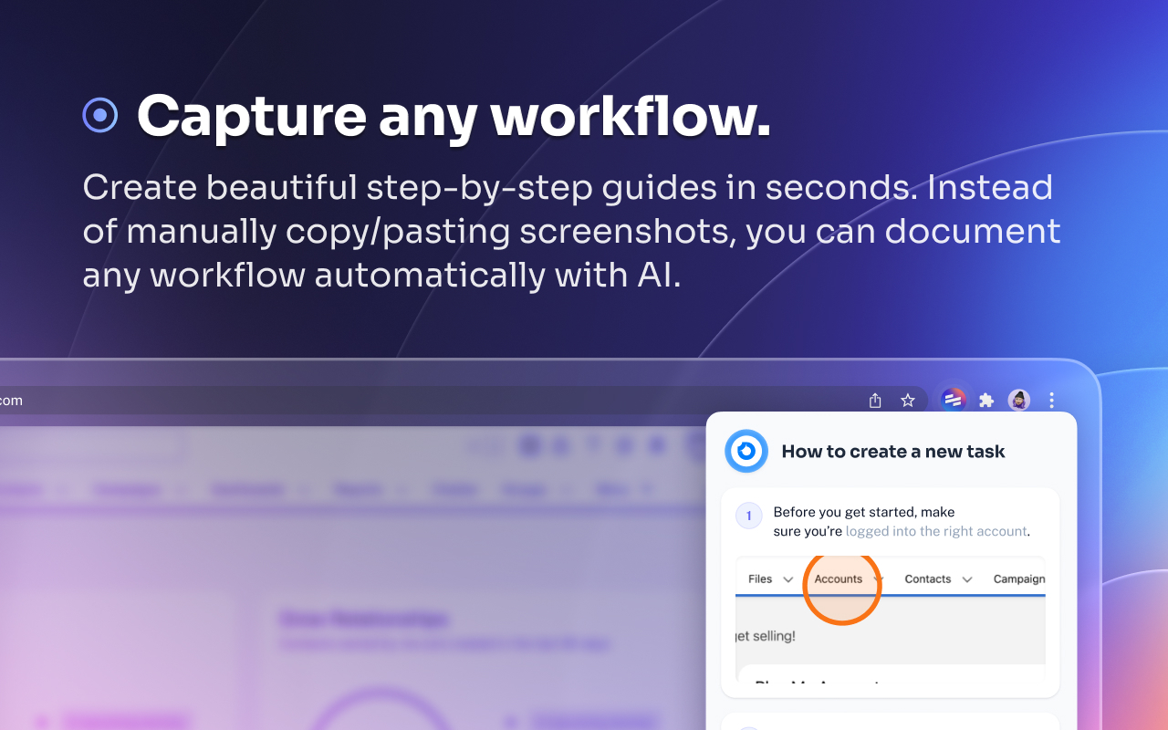 Scribe: AI Documentation, SOPs & Screenshots chrome谷歌浏览器插件_扩展第3张截图