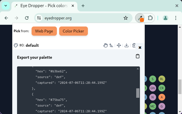 Eye Dropper chrome谷歌浏览器插件_扩展第5张截图