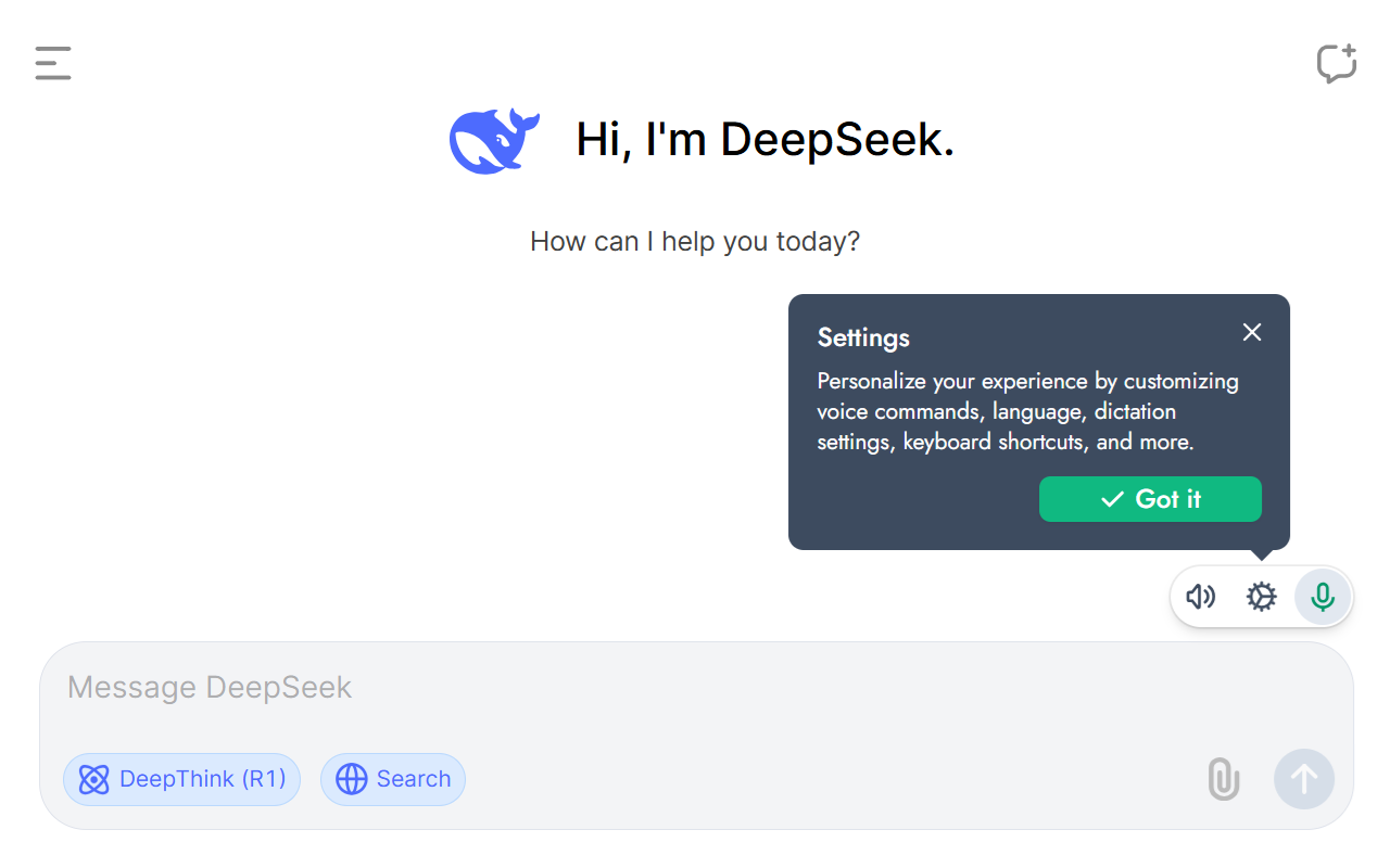 VoiceWave：ChatGPT、DeepSeek、Gemini 等的语音模式 chrome谷歌浏览器插件_扩展第1张截图
