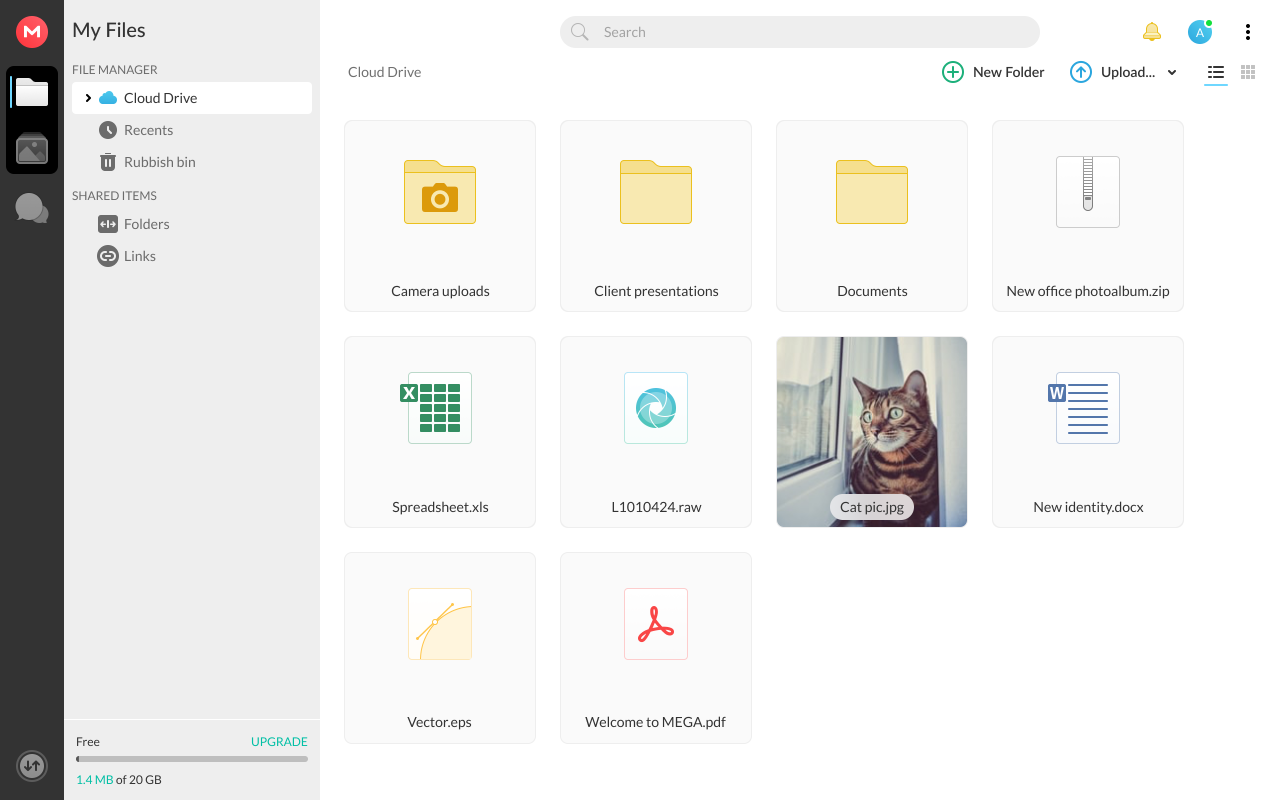 MEGA chrome谷歌浏览器插件_扩展第3张截图