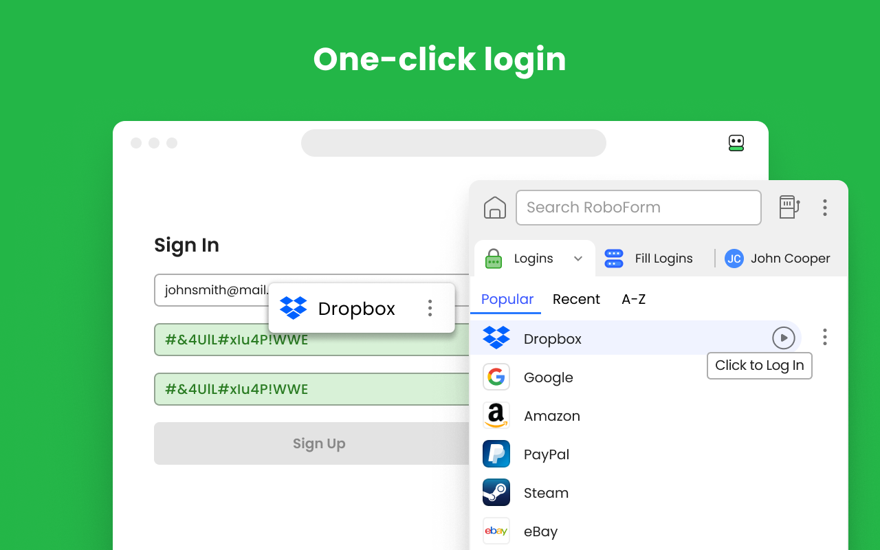 RoboForm密码管理器 chrome谷歌浏览器插件_扩展第1张截图