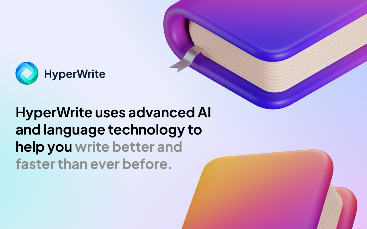 HyperWrite - AI Writing Assistant chrome谷歌浏览器插件_扩展第1张截图