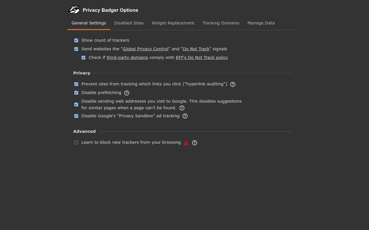 隐私獾 chrome谷歌浏览器插件_扩展第1张截图