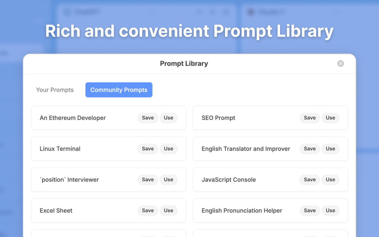 ChatHub - ChatGPT, Gemini, Claude同时用 chrome谷歌浏览器插件_扩展第2张截图