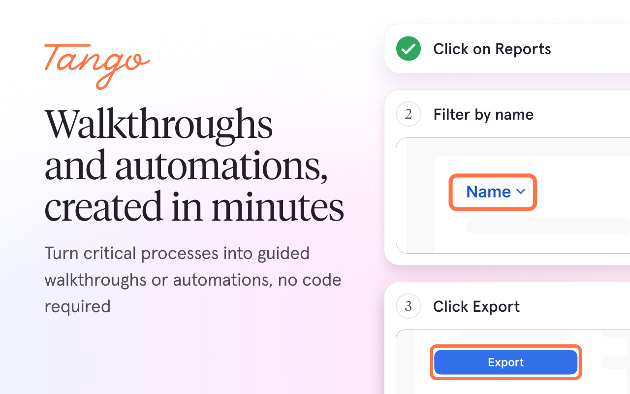 Tango – Document and Automate Your Processes chrome谷歌浏览器插件_扩展第4张截图