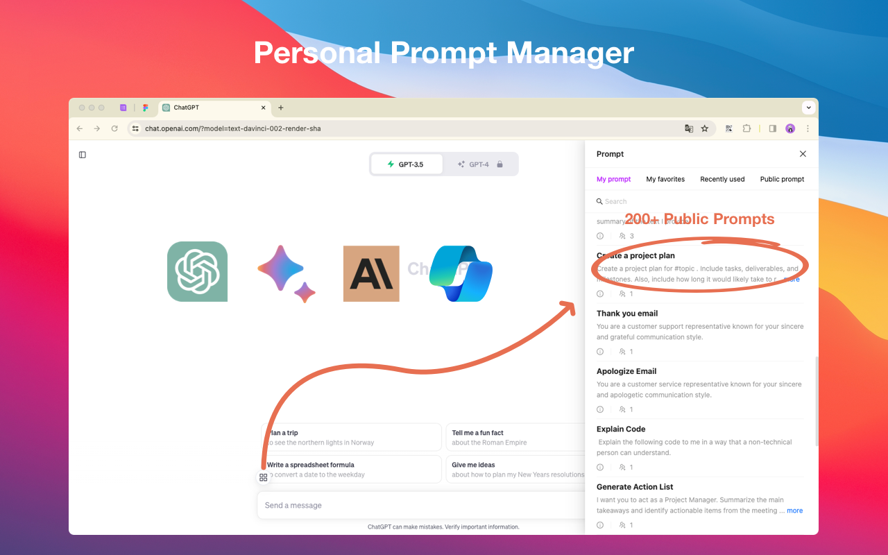 TinaMind - 最强大的AI助手！ chrome谷歌浏览器插件_扩展第4张截图