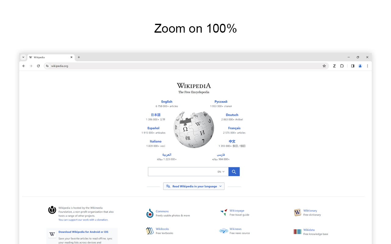 缩放 for Google Chrome chrome谷歌浏览器插件_扩展第4张截图