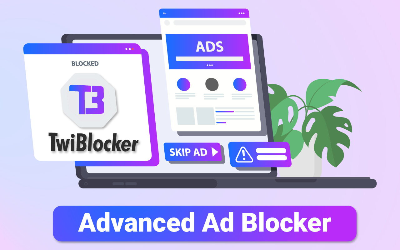 Twiblocker-视频Adblocker chrome谷歌浏览器插件_扩展第1张截图