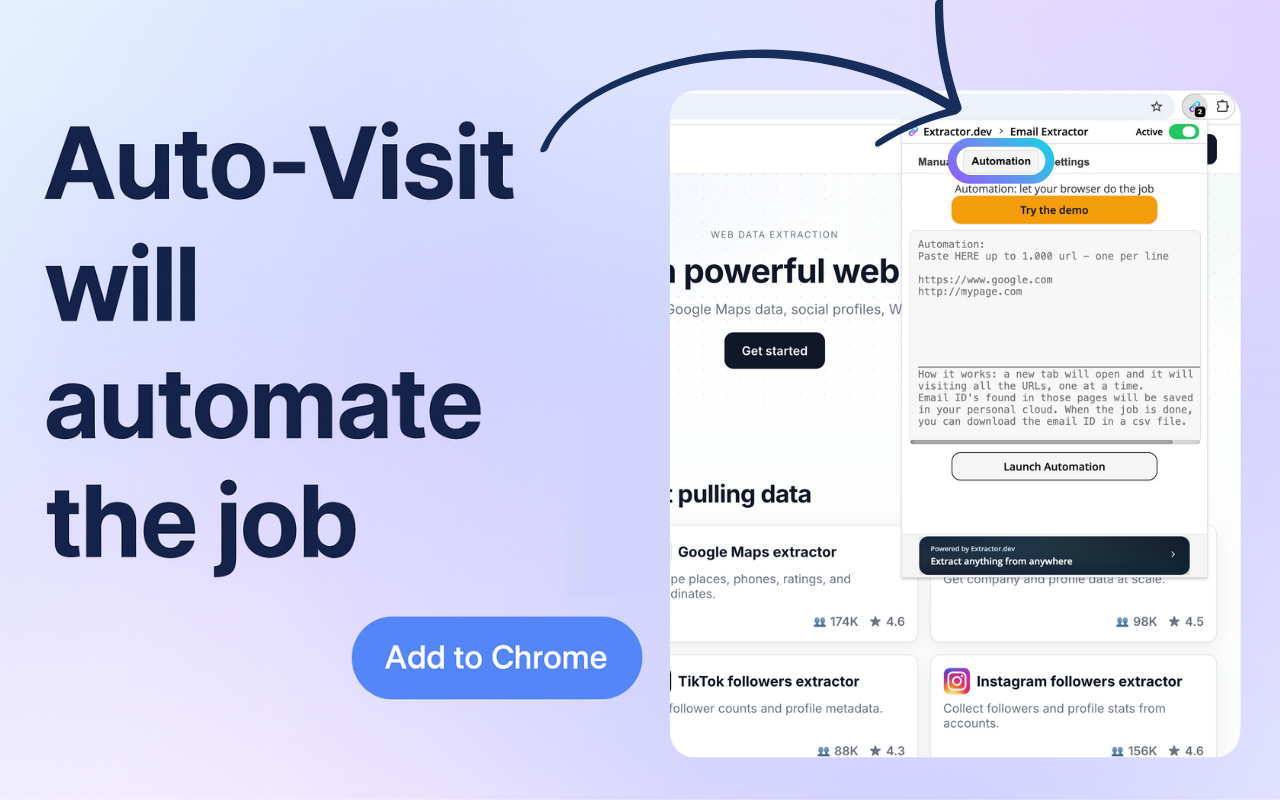 Email Extractor chrome谷歌浏览器插件_扩展第1张截图