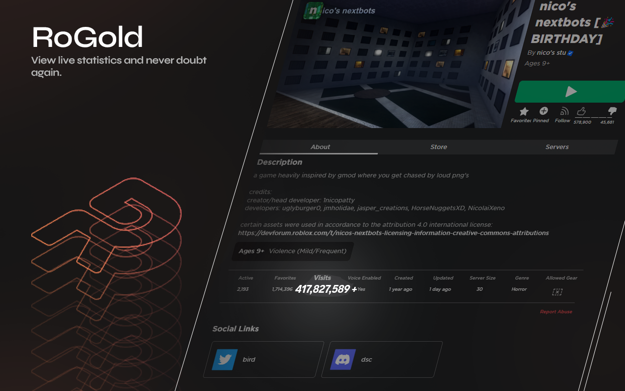 RoGold - Level Up Roblox chrome谷歌浏览器插件_扩展第3张截图