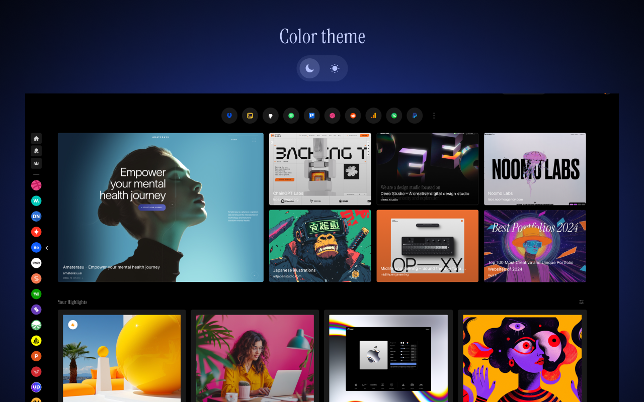 Muzli - Design inspiration hub chrome谷歌浏览器插件_扩展第2张截图