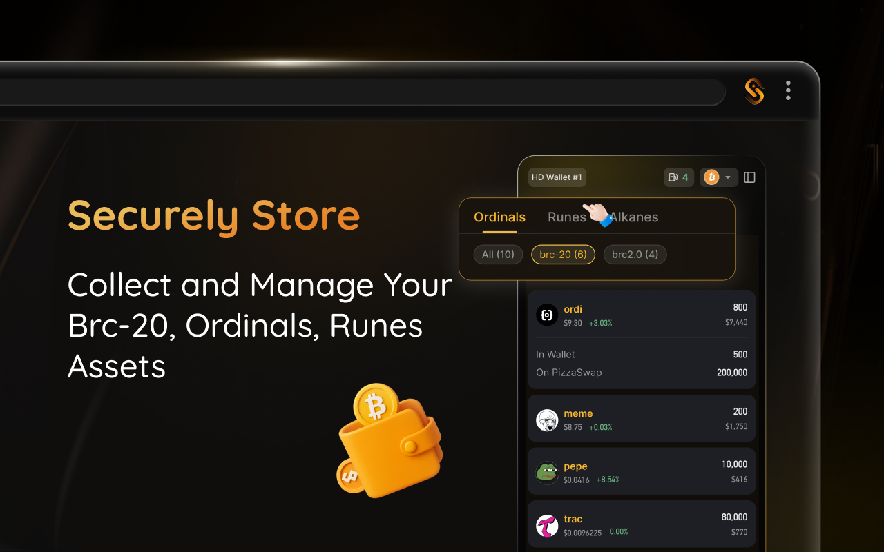 UniSat Wallet chrome谷歌浏览器插件_扩展第2张截图