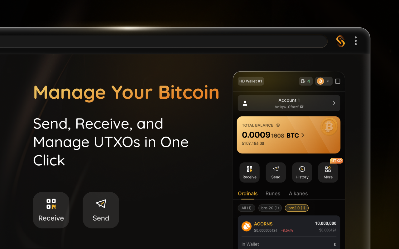 UniSat Wallet chrome谷歌浏览器插件_扩展第3张截图