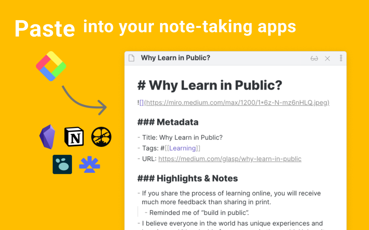 Glasp Web Highlighter: PDF & Web Highlight chrome谷歌浏览器插件_扩展第1张截图
