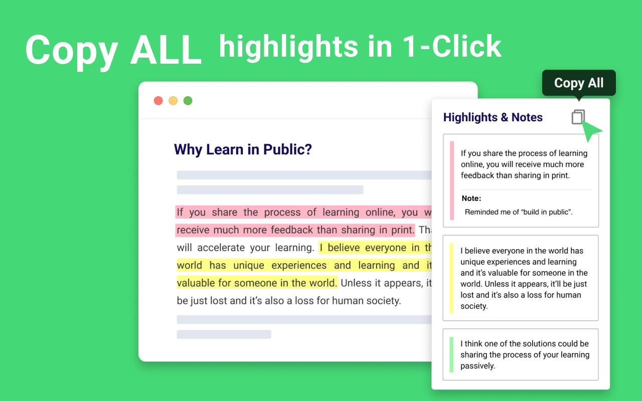 Glasp Web Highlighter: PDF & Web Highlight chrome谷歌浏览器插件_扩展第2张截图
