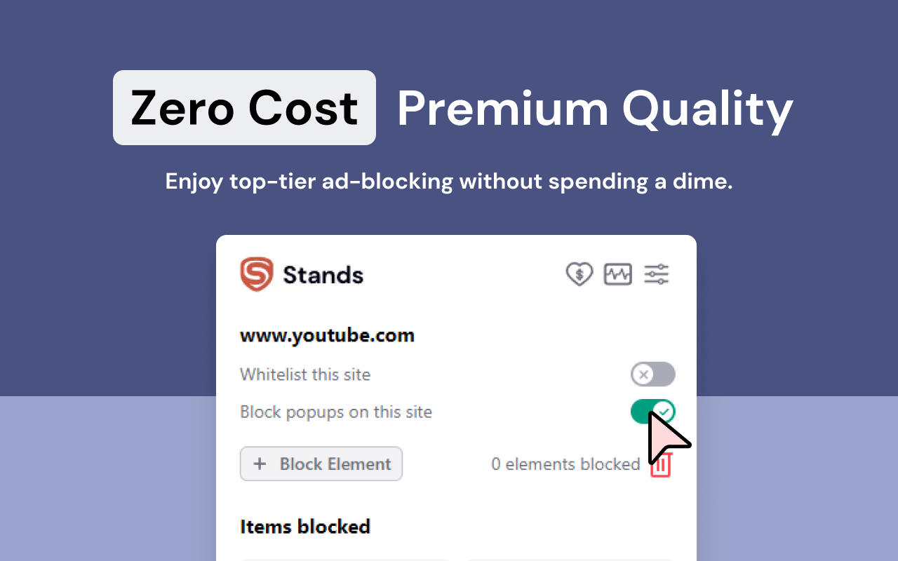 Ad Blocker: Stands AdBlocker chrome谷歌浏览器插件_扩展第1张截图