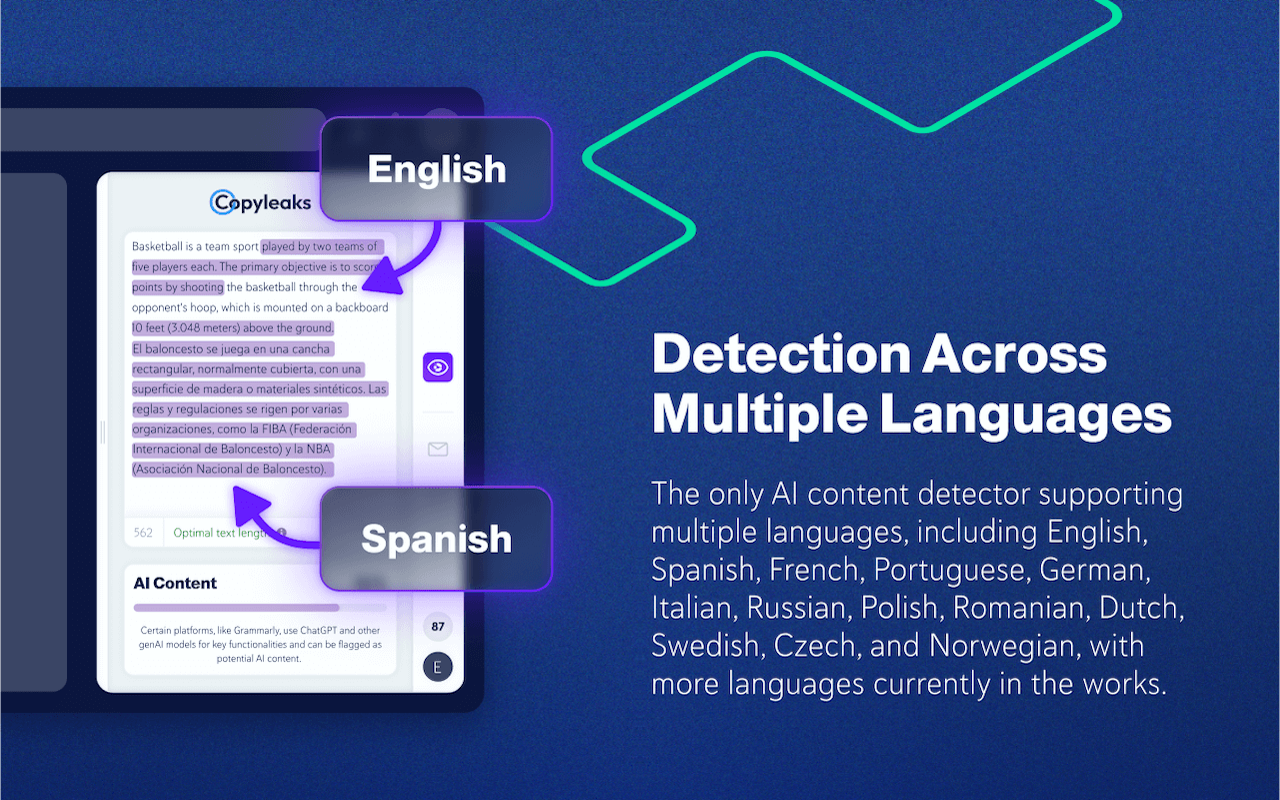 AI Content Detector - Copyleaks chrome谷歌浏览器插件_扩展第3张截图