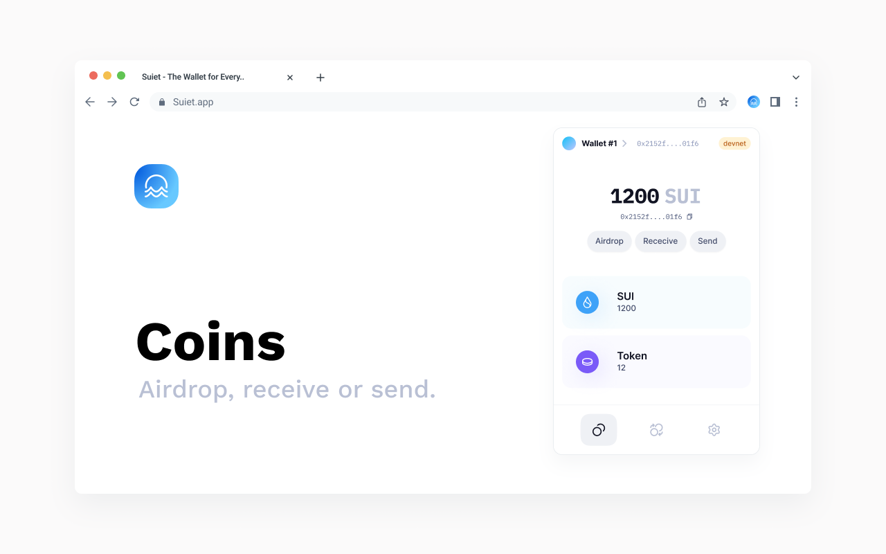 Suiet | Sui Wallet chrome谷歌浏览器插件_扩展第4张截图
