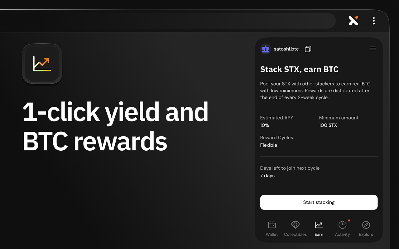 Xverse: Bitcoin Crypto Wallet chrome谷歌浏览器插件_扩展第2张截图