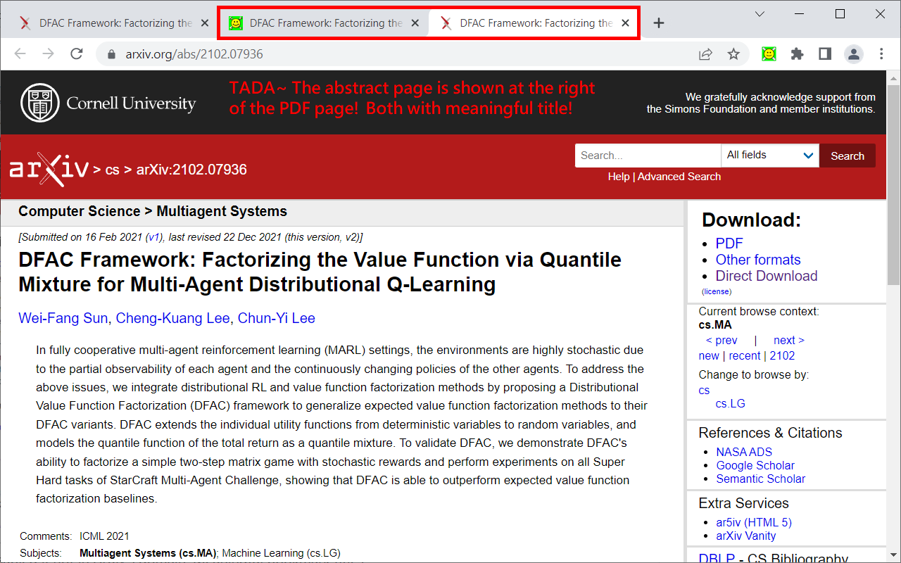 arxiv-utils chrome谷歌浏览器插件_扩展第4张截图