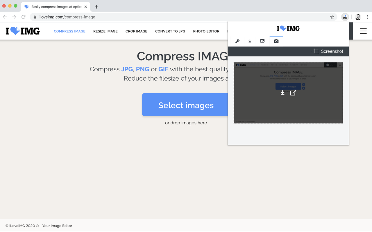 Image Editor & Tools - iLoveIMG chrome谷歌浏览器插件_扩展第5张截图