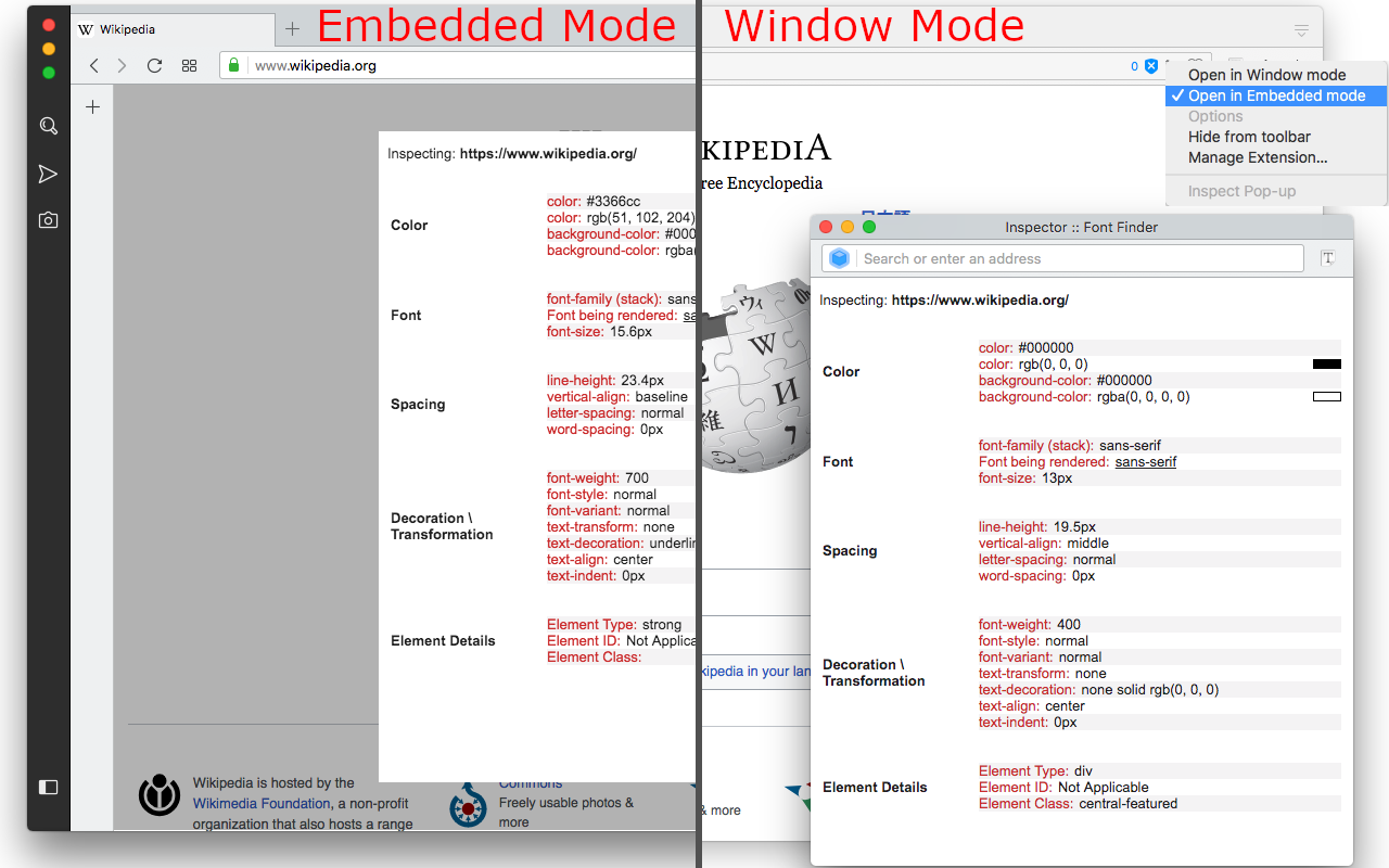 Font Finder chrome谷歌浏览器插件_扩展第1张截图