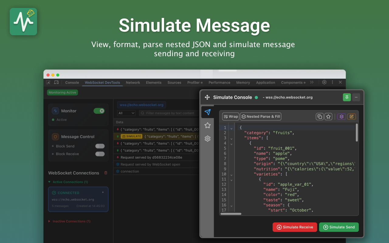 WebSocket DevTools chrome谷歌浏览器插件_扩展第2张截图