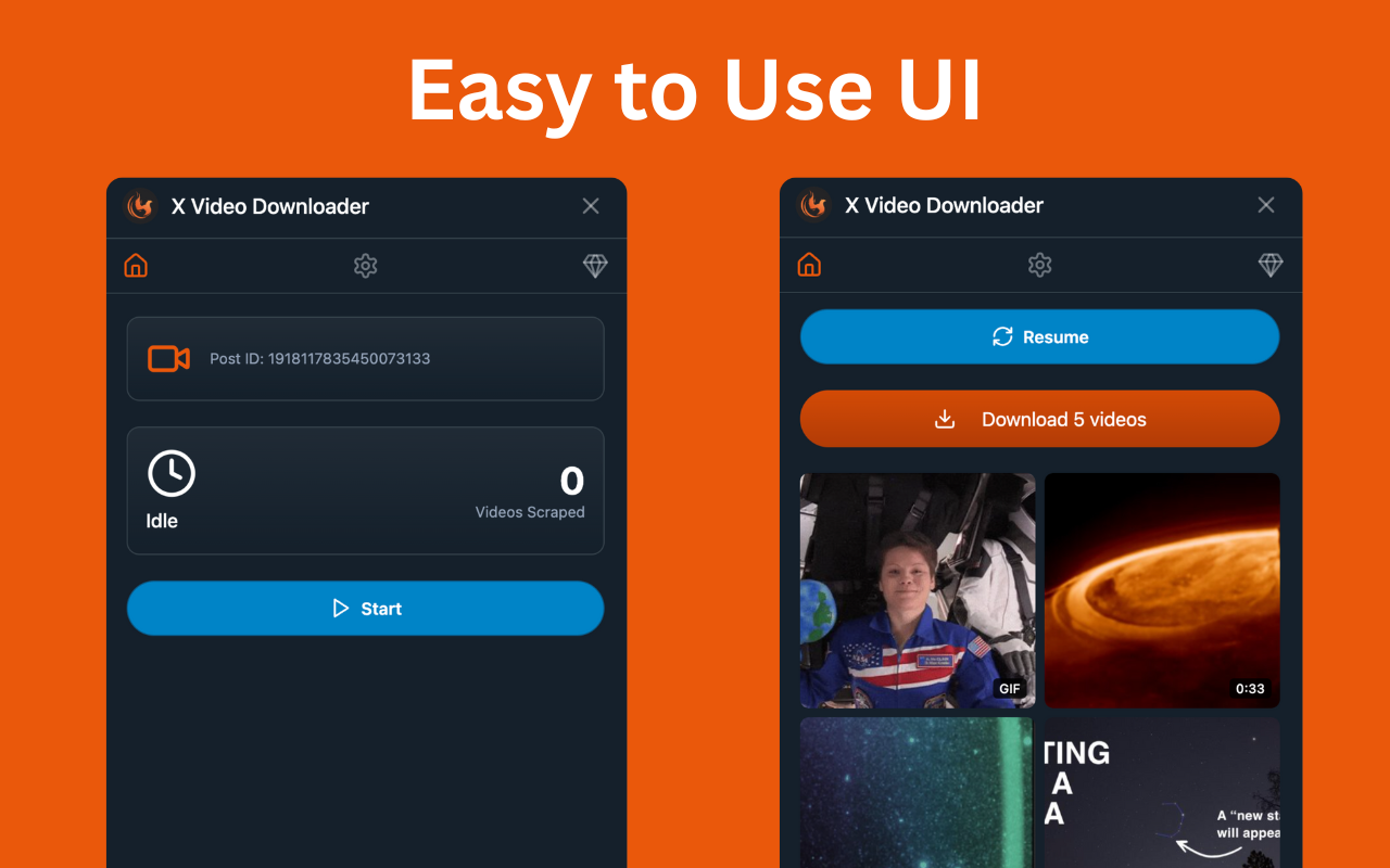 X Video Downloader - Twitter Video Downloader chrome谷歌浏览器插件_扩展第1张截图