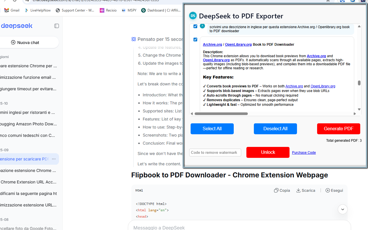 DeepSeek to PDF Exporter chrome谷歌浏览器插件_扩展第2张截图