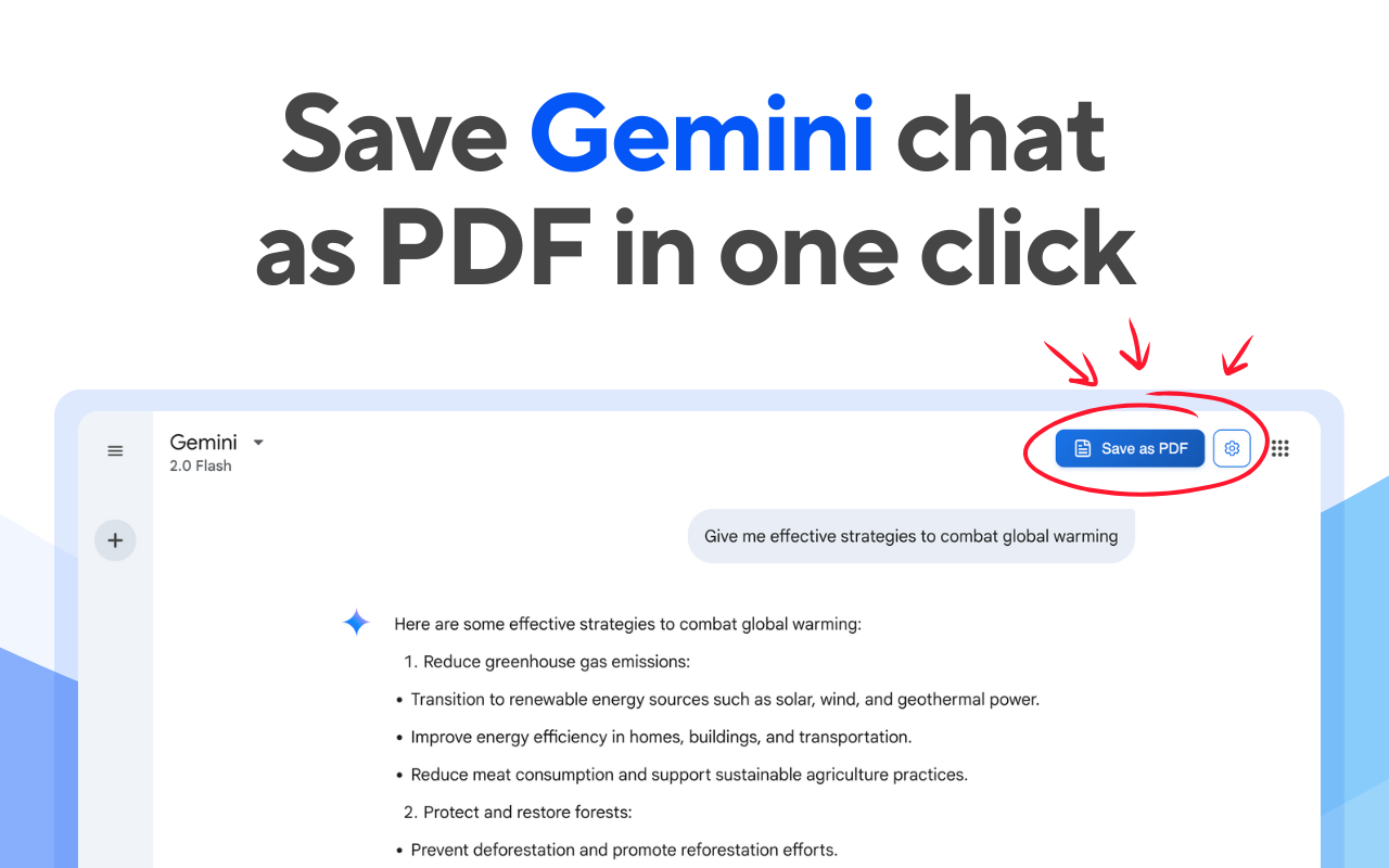 Gemini to PDF chrome谷歌浏览器插件_扩展第1张截图