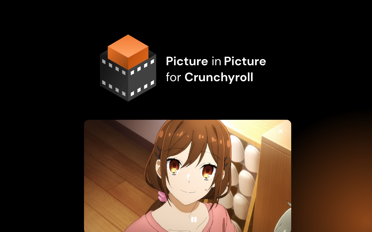Crunchyroll：画中画 [QVI] chrome谷歌浏览器插件_扩展第1张截图