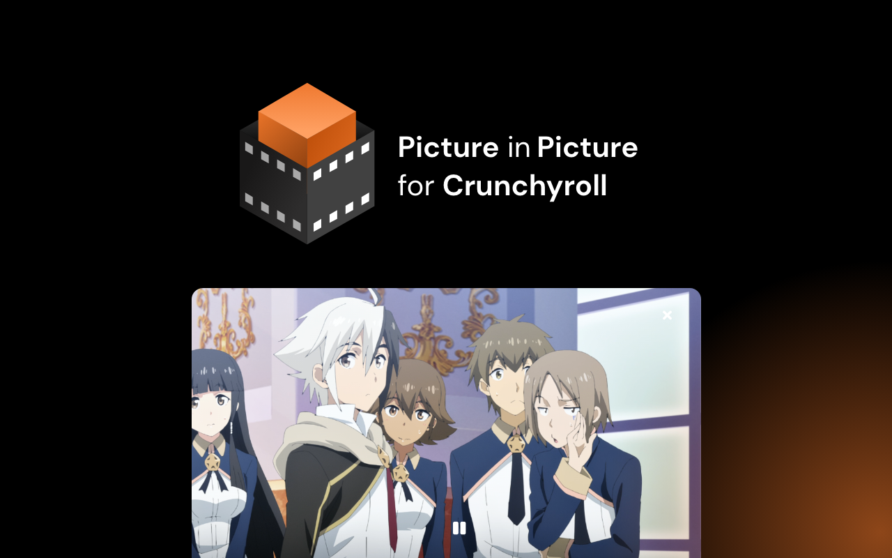 Crunchyroll：画中画 [QVI] chrome谷歌浏览器插件_扩展第4张截图