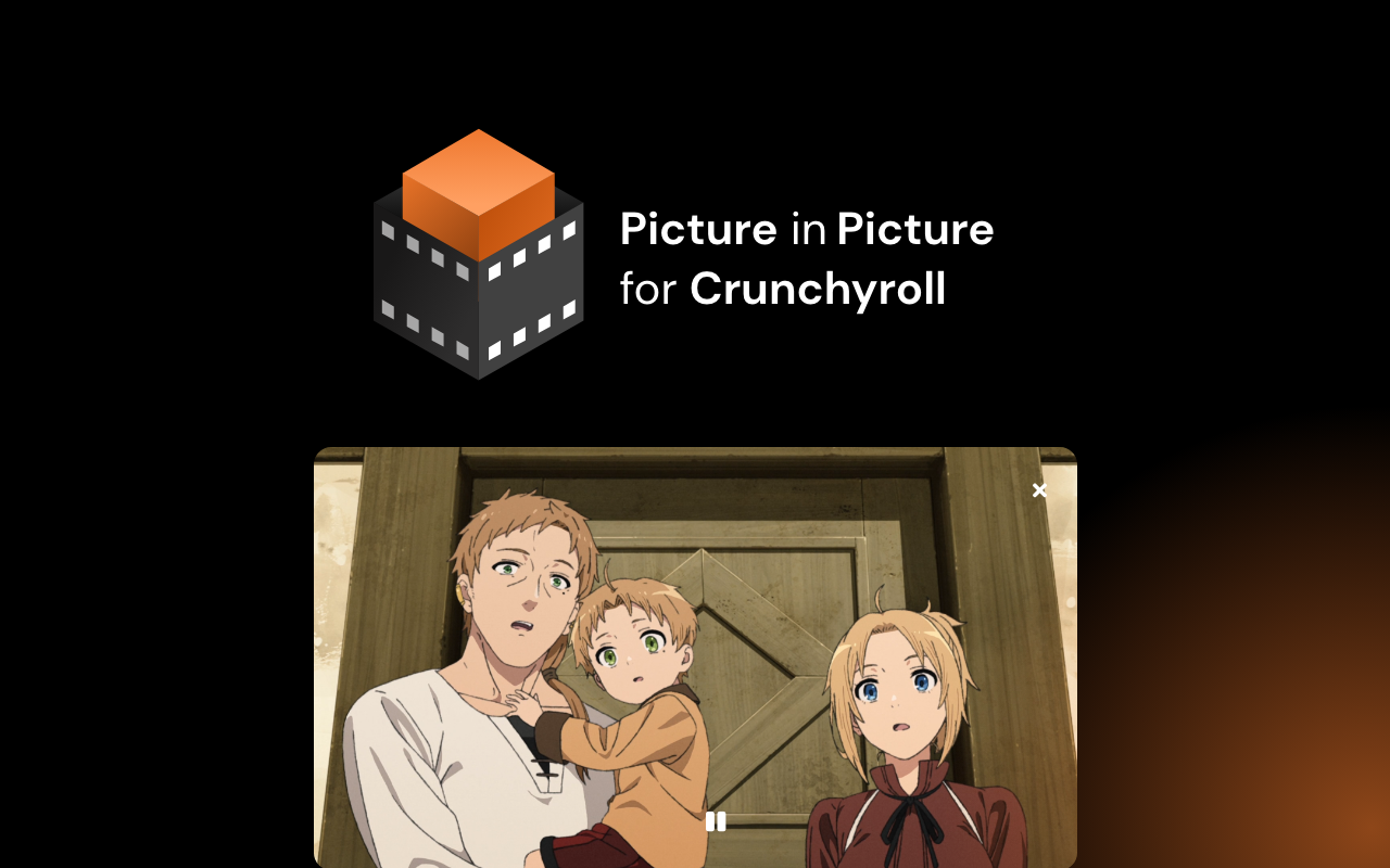 Crunchyroll：画中画 [QVI] chrome谷歌浏览器插件_扩展第5张截图