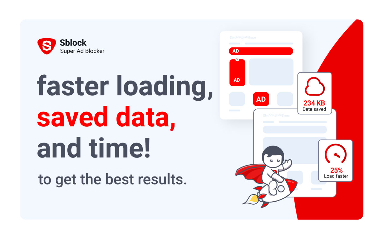 SBlock - 超级广告拦截器 chrome谷歌浏览器插件_扩展第5张截图
