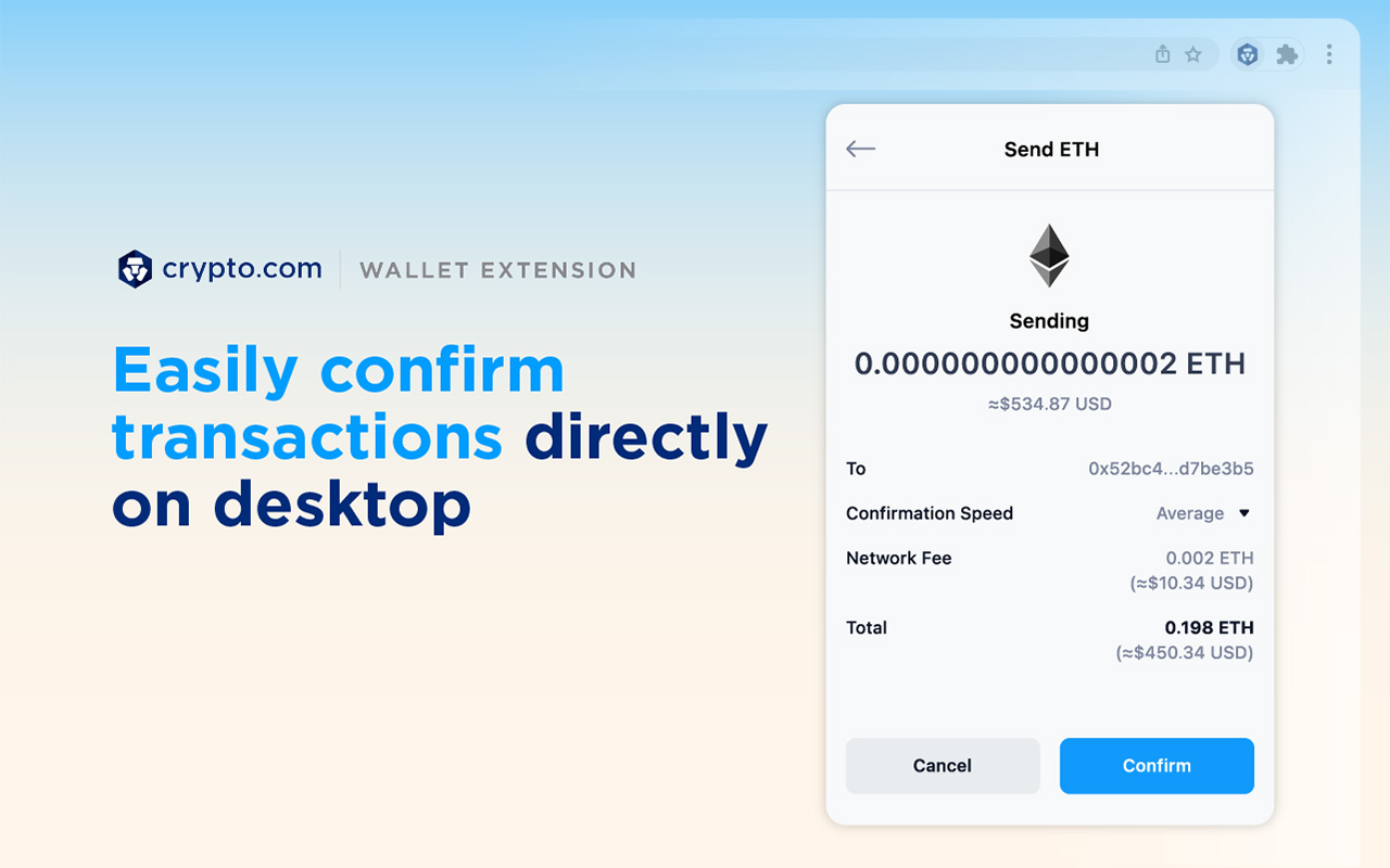 Crypto.com | Onchain Extension chrome谷歌浏览器插件_扩展第1张截图