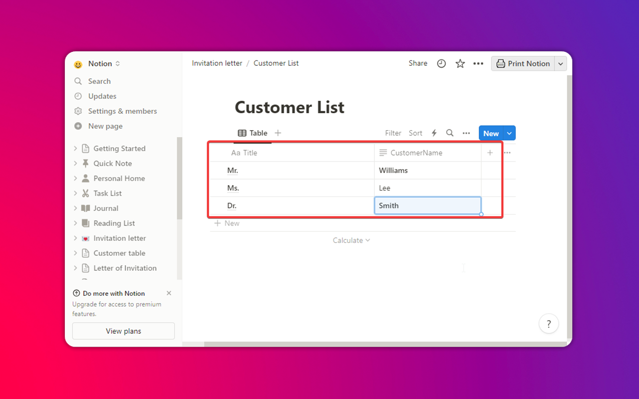 Print Notion chrome谷歌浏览器插件_扩展第1张截图