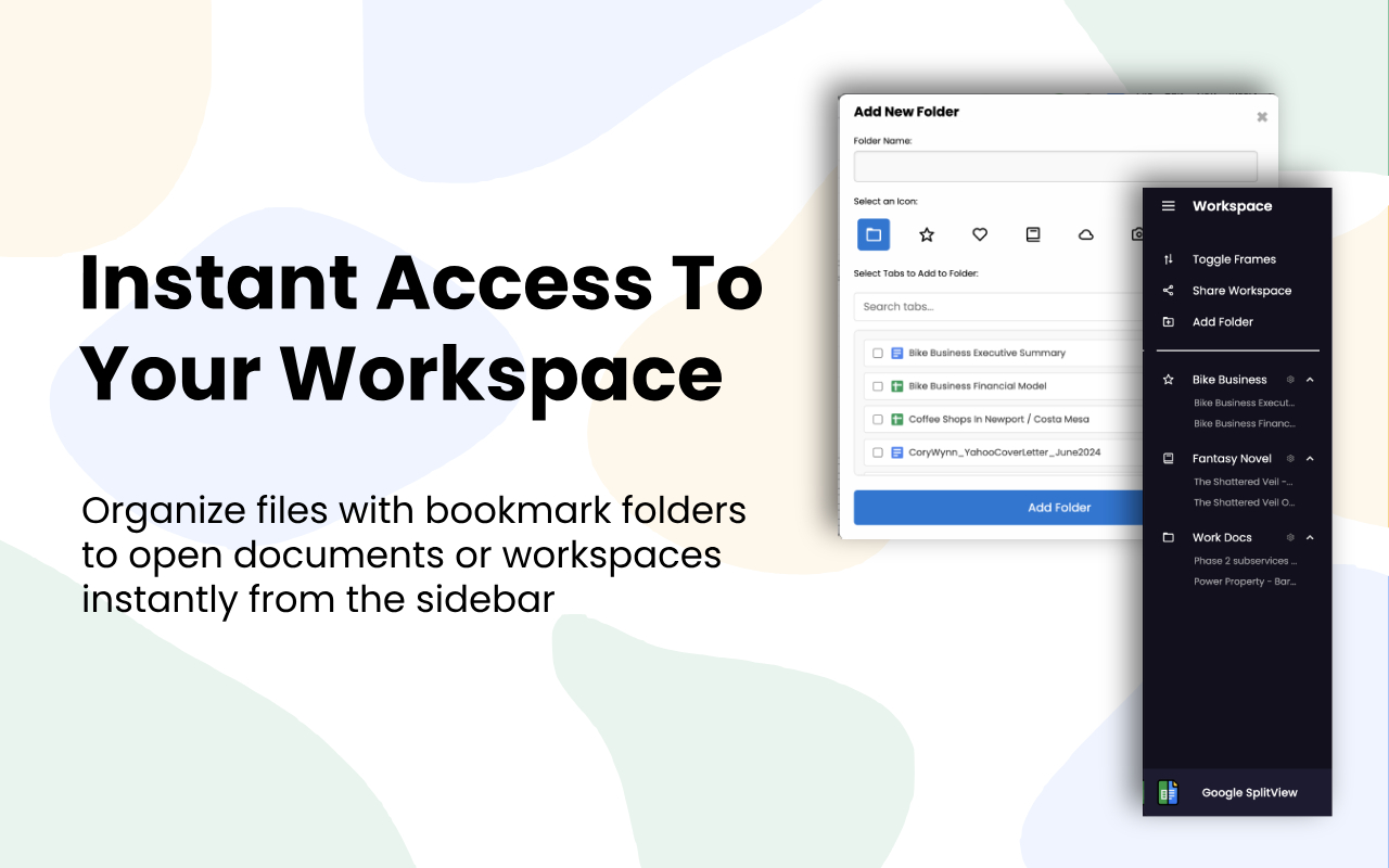 Google Docs SplitView chrome谷歌浏览器插件_扩展第1张截图