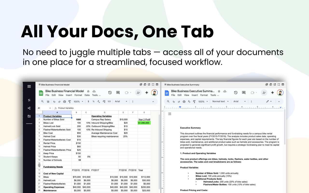 Google Docs SplitView chrome谷歌浏览器插件_扩展第4张截图
