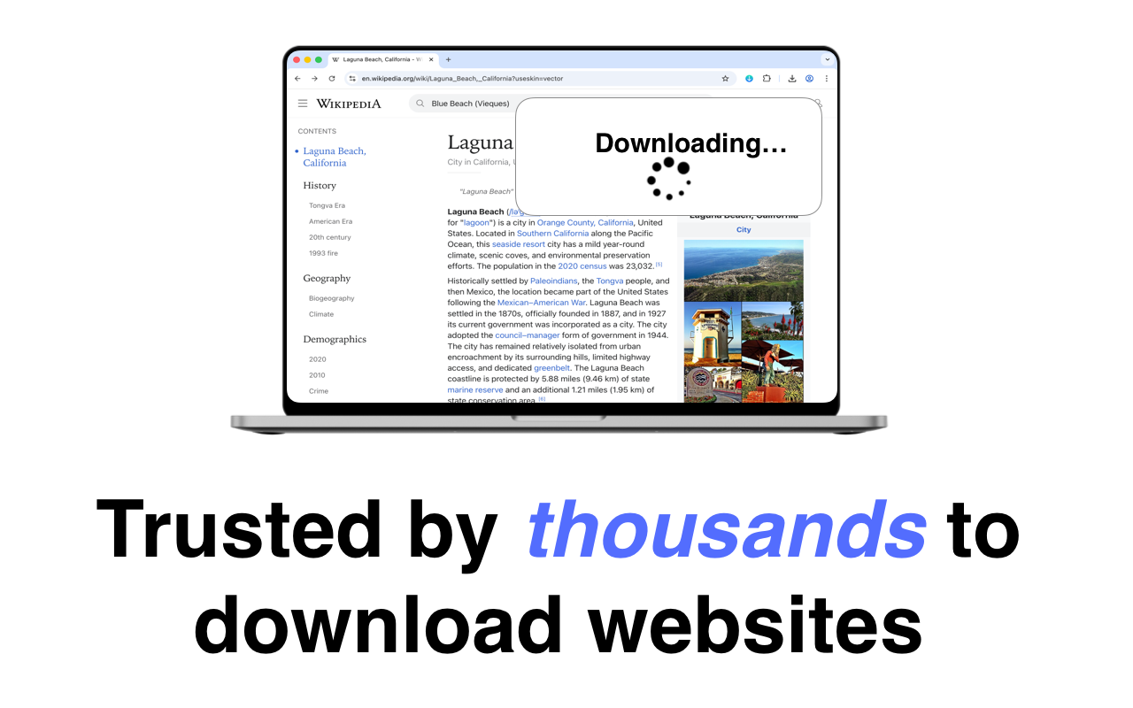 网站下载器 chrome谷歌浏览器插件_扩展第1张截图