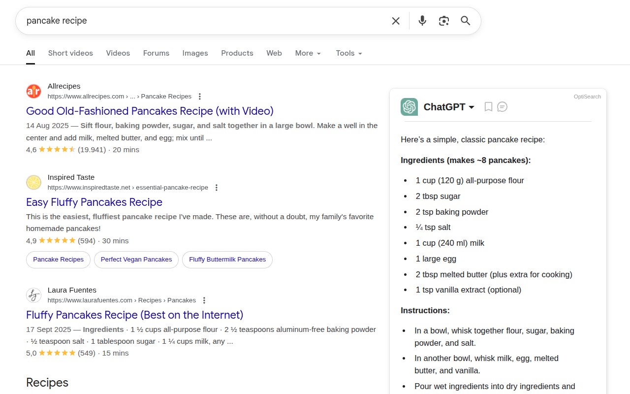 Google 中的 AI 答案 chrome谷歌浏览器插件_扩展第2张截图
