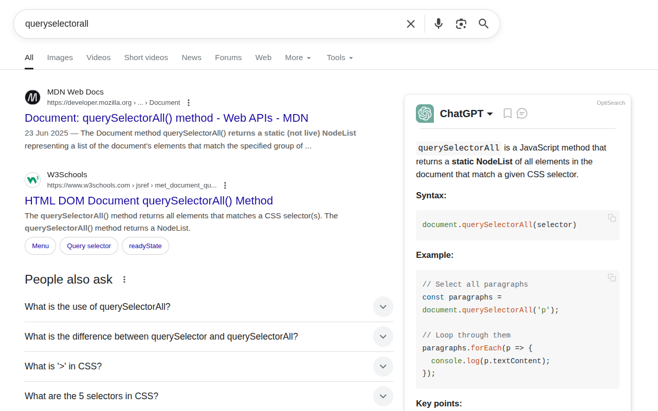 Google 中的 AI 答案 chrome谷歌浏览器插件_扩展第3张截图