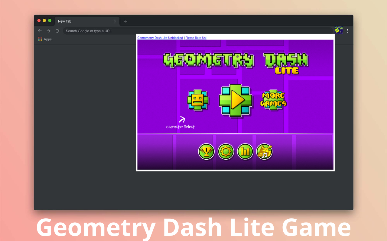 Geometry Dash Lite Game chrome谷歌浏览器插件_扩展第3张截图