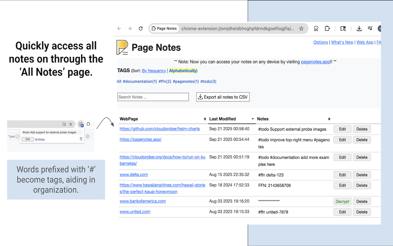Page Notes chrome谷歌浏览器插件_扩展第3张截图