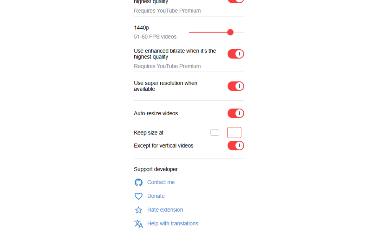 YouTube Auto HD + FPS chrome谷歌浏览器插件_扩展第1张截图