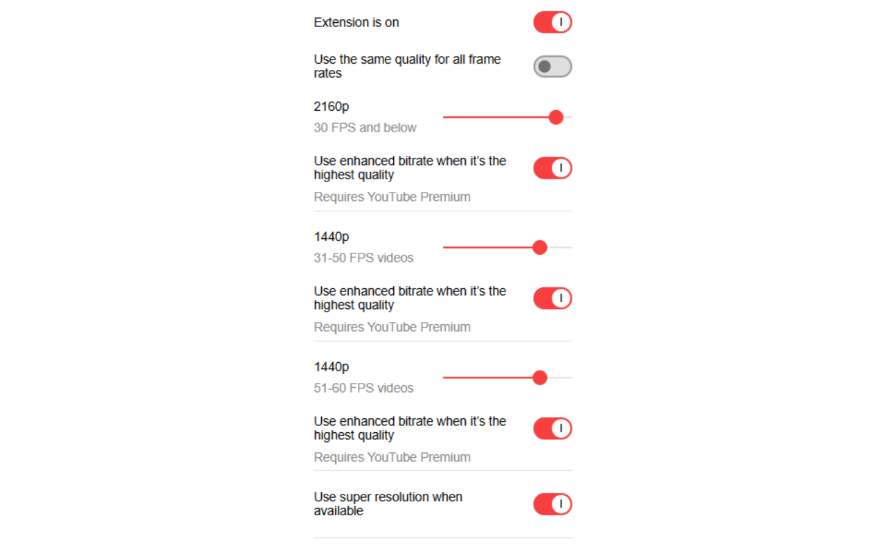 YouTube Auto HD + FPS chrome谷歌浏览器插件_扩展第2张截图