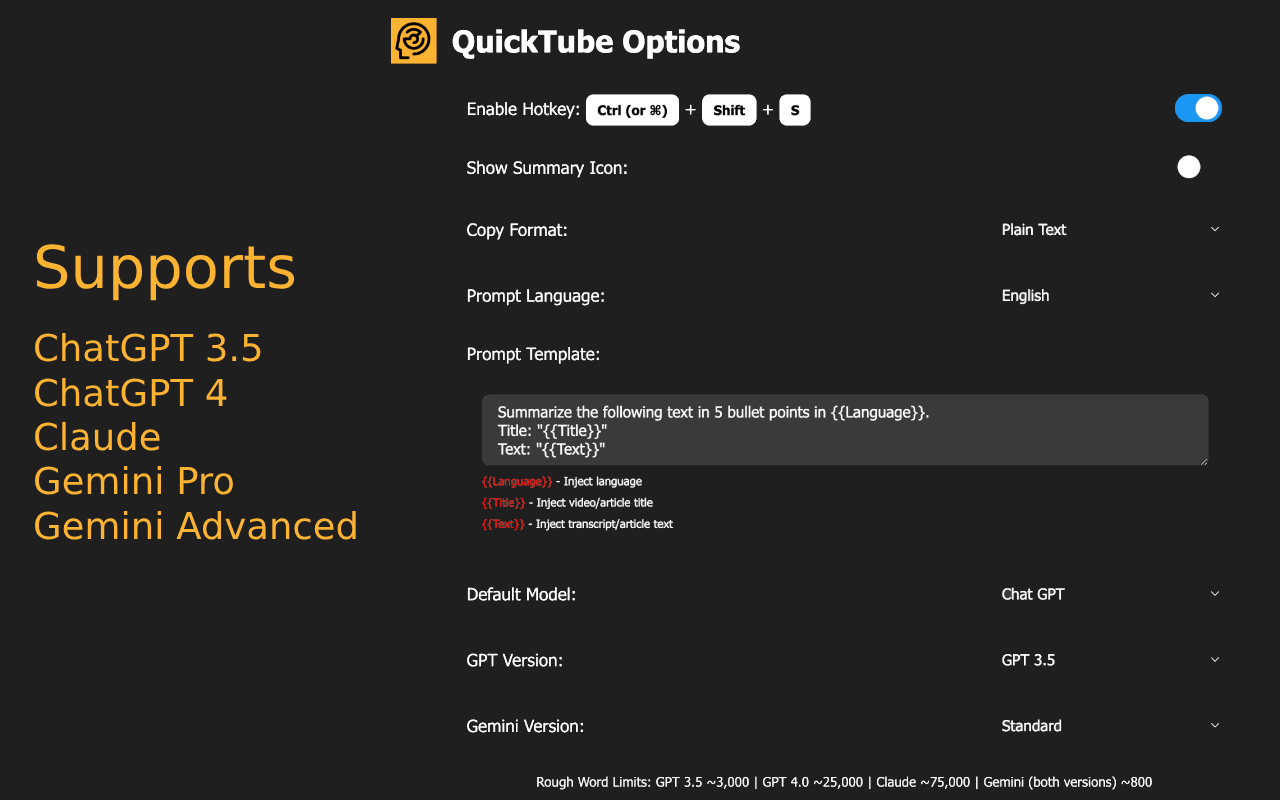Youtube Summary With AI chrome谷歌浏览器插件_扩展第1张截图
