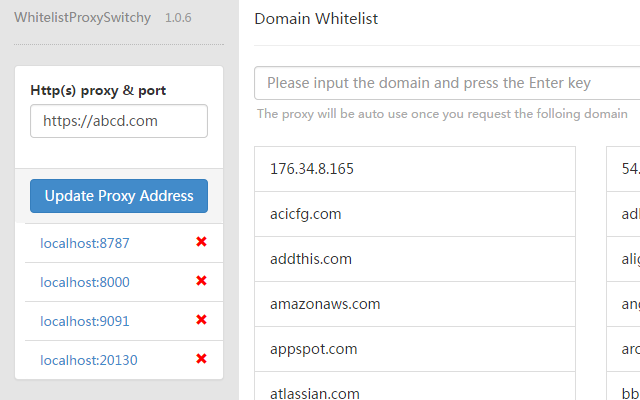 ProxyGo代理切换工具 chrome谷歌浏览器插件_扩展第2张截图