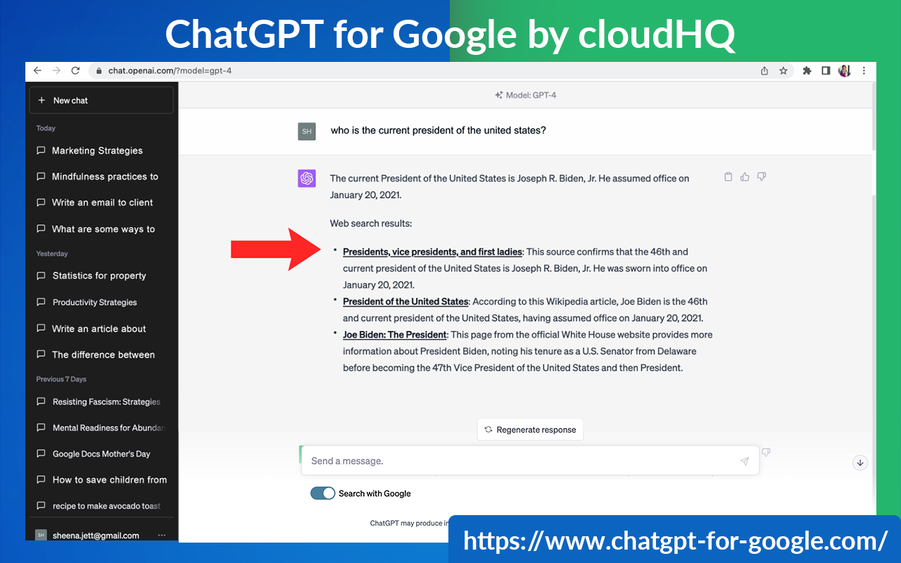 ChatGPT for Google cloudHQ chrome谷歌浏览器插件_扩展第2张截图