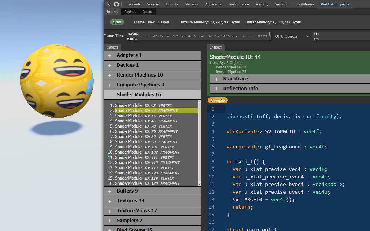 WebGPU Inspector chrome谷歌浏览器插件_扩展第1张截图