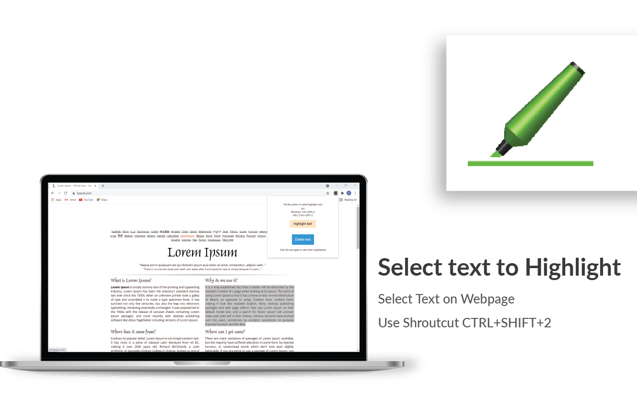 Highlighter chrome谷歌浏览器插件_扩展第1张截图